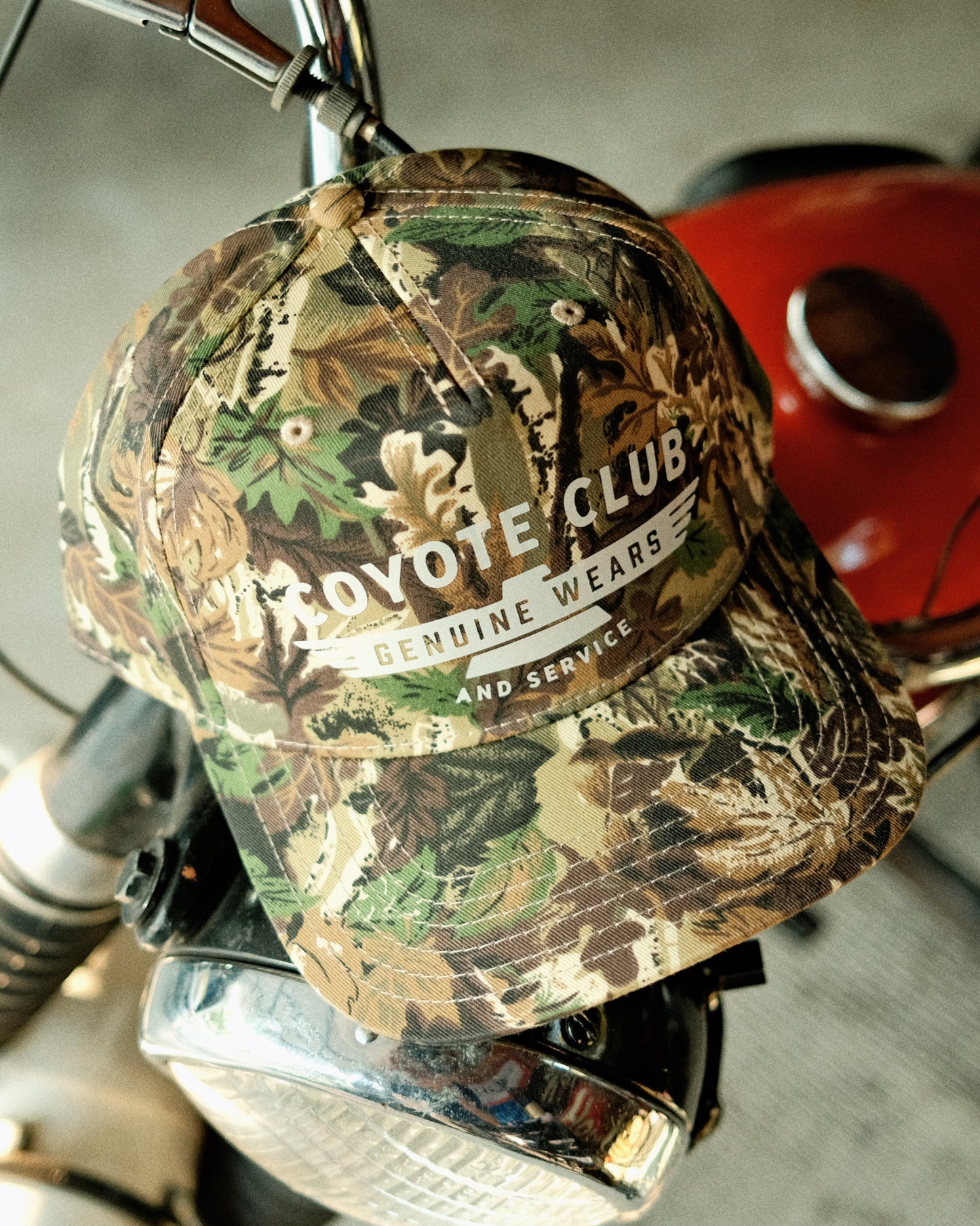 ‘GENUINE WEARS’ CAMO TRUCKER