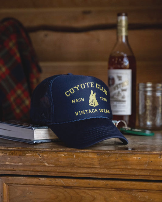 VINTAGE CLUB TRUCKER - NAVY